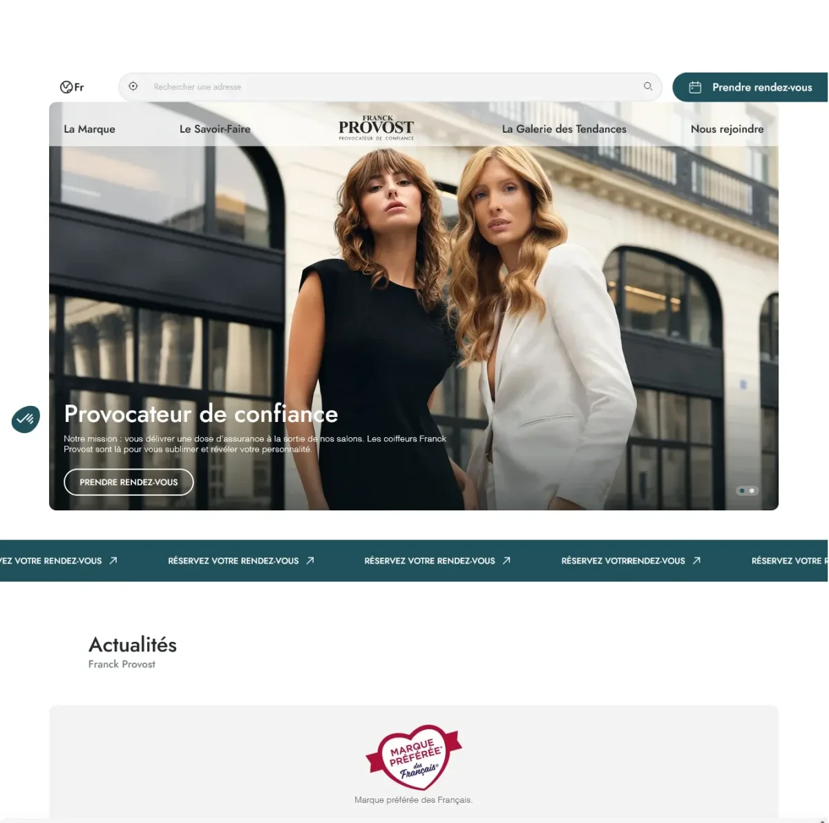 Notre avis sur franck provost à paris, salons fiables ou expérience inégale