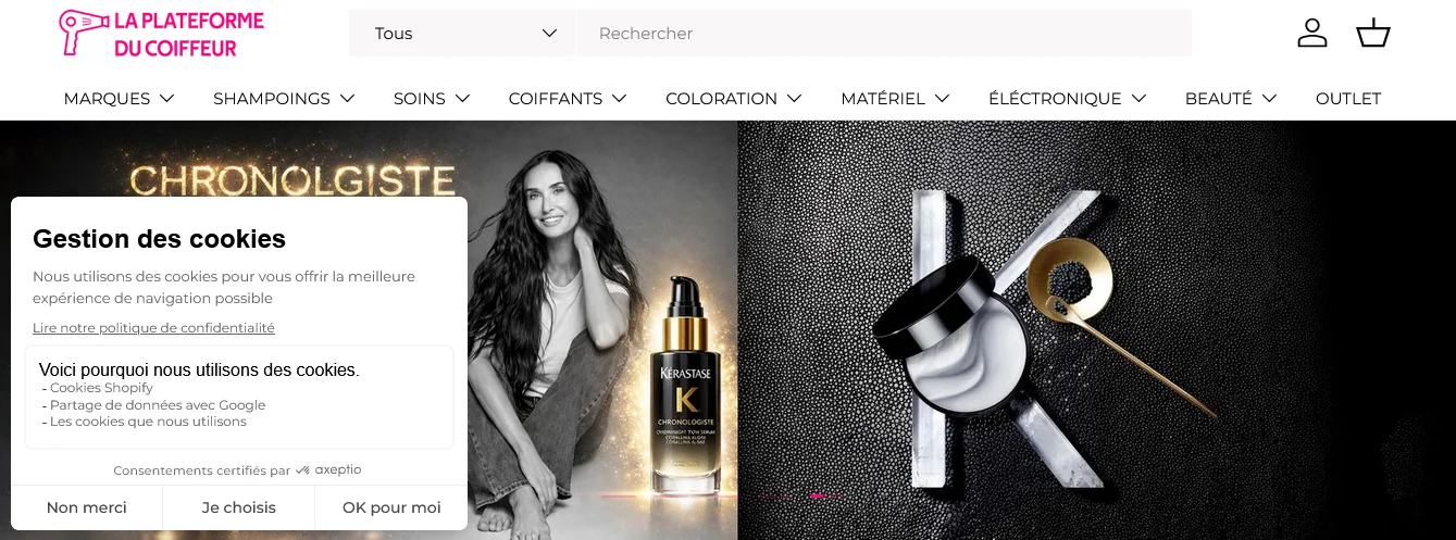 La plateforme du coiffeur avis fiable ou pas pour acheter ses produits de coiffure