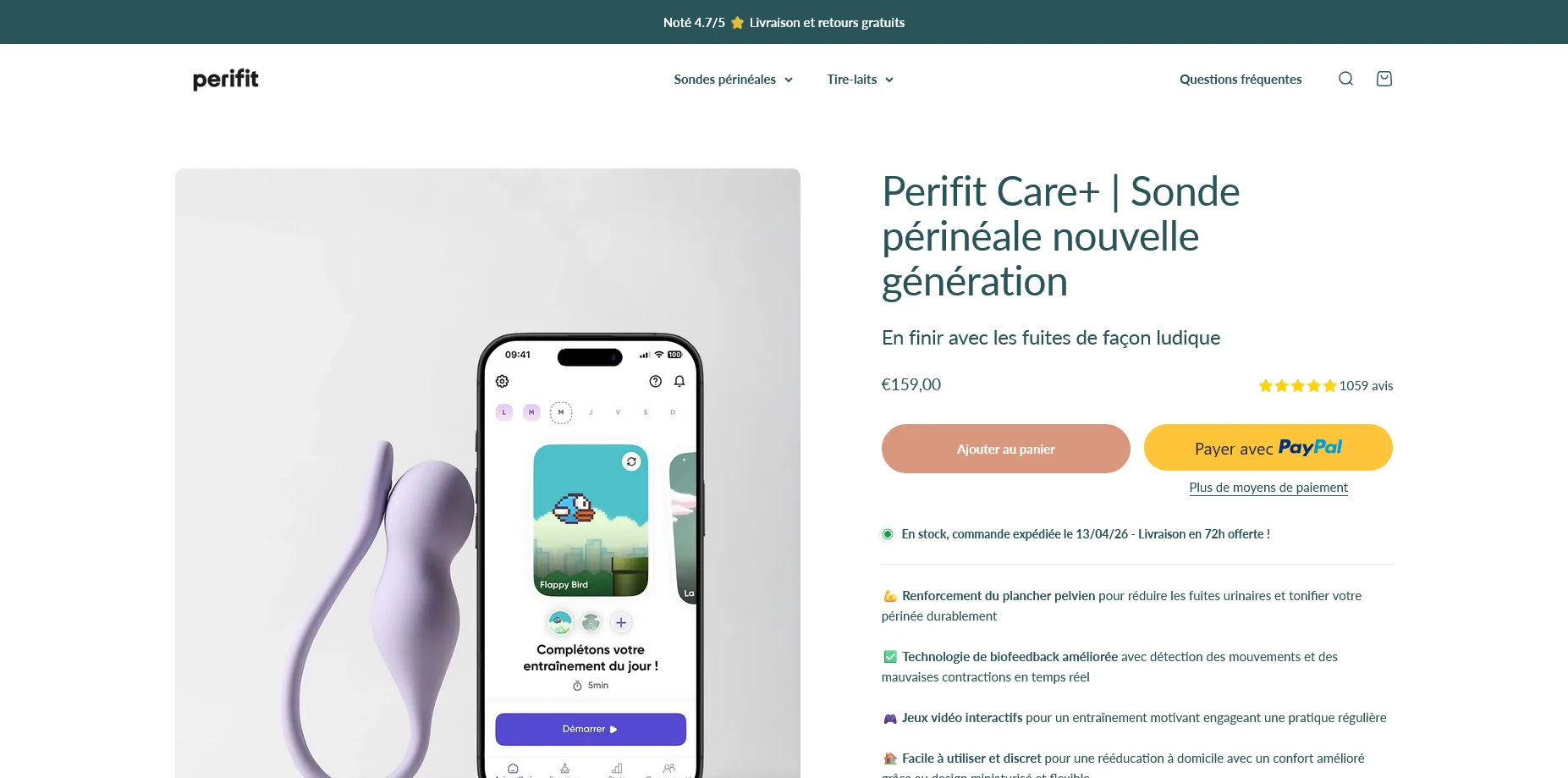 Perifit Care avis, notre analyse honnête avant d’acheter