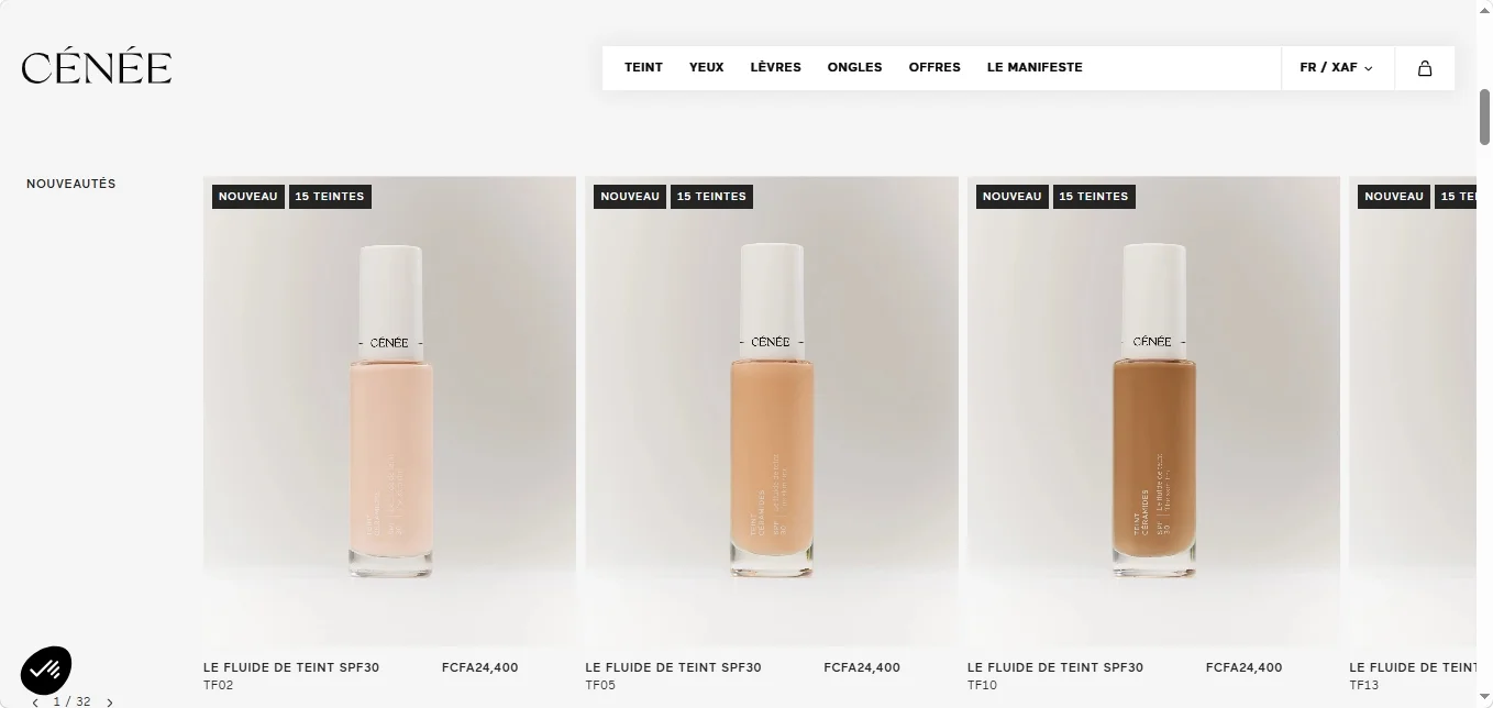 Cénée Paris avis complet sur la marque et ses produits