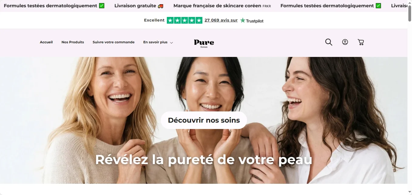 Pure korean exfoliant avis sur le peel shot au riz