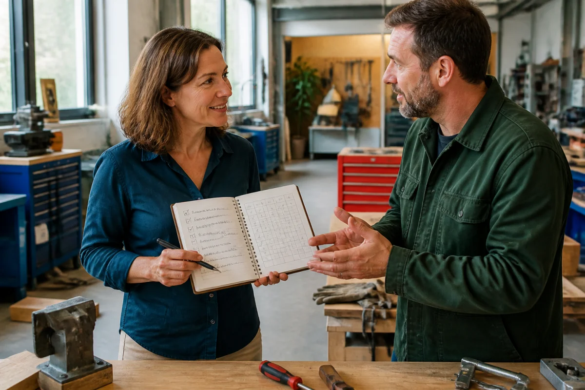 Changer de métier après 40 ans lors d’une immersion professionnelle avec carnet d’évaluation et accompagnement personnalisé